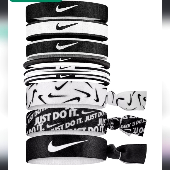 Nike Set Flex Headbands & Coordinating Ponytail Holders Set - Picture 2 of 10